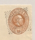 Nederlands Indië - 1894 - 15 Cent Willem III Op 10 Cent Envelop G6 Van VK TEBINGTINGGI DELI - Britsche Pakketb. - Zürich - Nederlands-Indië