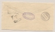 Delcampe - Nederlands Indië - 1894 - 15 Cent Willem III Op 10 Cent Envelop G6 Van VK TEBINGTINGGI DELI - Britsche Pakketb. - Zürich - Nederlands-Indië