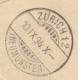 Delcampe - Nederlands Indië - 1894 - 15 Cent Willem III Op 10 Cent Envelop G6 Van VK TEBINGTINGGI DELI - Britsche Pakketb. - Zürich - Nederlands-Indië