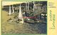 274651-Serigraph Postcard, M.A. Sheehan, Santa Monica California, Small Boat Landing - Other & Unclassified