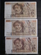 Delcampe - TB COLLECTION 88 BILLETS FRANCE DIFFERENTS Dont RARES - Sin Clasificación