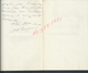 LETTRE DE 1899 ECRITE DE LA PRÉFECTURE DU CALVADOS CAEN : - Manuscripts