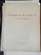 8) COLLECTION DE M. ET Mme X ET A DIVERS AMATEURS 1952 CATALOGO ASTA BOITES ARGENTERIE E ALTRO - Altri & Non Classificati