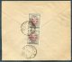 1926 Persia Iran Regne De Pahlavi Overprints Registered Rate Cover. Teheran - Sultanabad 9 Ch X 2 - Iran