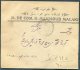 1926 Persia Iran Regne De Pahlavi Overprints Registered Rate Cover. Teheran - Sultanabad 9 Ch X 2 - Iran