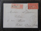 Recommandé "Luçon" N°552 Sur Enveloppe Avec Timbre 40c Type Merson YT N°119 - Cachet 1917 - 1877-1920: Semi Modern Period