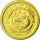 Liberia, 12 Dollars, Chapelle Sixtine, 2010, FDC, Or - Liberia