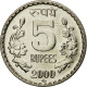 Monnaie, INDIA-REPUBLIC, 5 Rupees, 2000, SPL, Copper-nickel, KM:154.1 - Inde