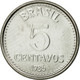 Monnaie, Brésil, 5 Centavos, 1986, TTB, Stainless Steel, KM:601 - Brésil