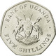 Monnaie, Uganda, 5 Shillings, 1987, SUP, Nickel Plated Steel, KM:29 - Uganda