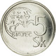 Monnaie, Slovaquie, 5 Koruna, 1994, SUP, Nickel Plated Steel, KM:14 - Slovaquie