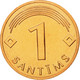 Monnaie, Latvia, Santims, 2003, SPL, Copper Clad Steel, KM:15 - Letonia