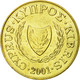 Monnaie, Chypre, 5 Cents, 2001, SPL, Nickel-brass, KM:55.3 - Chypre