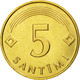 Monnaie, Latvia, 5 Santimi, 1992, SPL, Nickel-brass, KM:16 - Lettonie