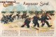 GRUSS VON HAGENAUER SAND PATRIOTISME KRIEG DEUTSCHLAND GERMANY GUERRE CARICATURE MILITARY ALSACE - Humor