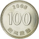 Monnaie, KOREA-SOUTH, 100 Won, 2008, SUP, Copper-nickel, KM:35.2 - Corée Du Sud