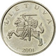 Monnaie, Lithuania, Litas, 2001, TTB, Copper-nickel, KM:111 - Lituania