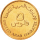 Monnaie, United Arab Emirates, 5 Fils, 2001, British Royal Mint, SUP, Bronze - Emirati Arabi