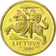 Monnaie, Lithuania, 20 Centu, 2009, TTB, Nickel-brass, KM:107 - Litauen