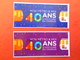 Lot De 2 Ticket De Transport En Commun Lyonnais - Métro Bus Tramway Funiculaire - TCL -  Lyon 69 French Underground - Autres & Non Classés