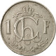 Monnaie, Luxembourg, Charlotte, Franc, 1955, TB+, Copper-nickel, KM:46.2 - Luxembourg