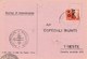 Trieste 1946 Postal Receipt Sent From Trieste (AMG VG, Zone A) To Zone B MOTOVUN - MONTONA Postmark - Marcophilia