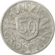 Monnaie, Autriche, 50 Groschen, 1947, TB+, Aluminium, KM:2870 - Autriche