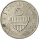 Monnaie, Autriche, 5 Schilling, 1982, TB+, Copper-nickel, KM:2889a - Autriche