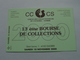 13ème BOURSE De COLLECTIONS ( Cercle Des Collectionneurs De Cockerill - SAMBRE ) 4102 Ougree à 2000 ( N° 0272 ) ! - Beursen Voor Verzamellars