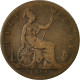 Monnaie, Grande-Bretagne, Victoria, 1/2 Penny, 1891, TB, Bronze, KM:754 - C. 1/2 Penny