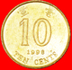 # ORCHID: HONG KONG ★ 10 CENTS 1998 MINT LUSTER! LOW START ★ NO RESERVE! - Hong Kong