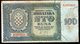 CROATIA NDH 1941. 100 Kuna / WAR BANKNOTE - Croatie