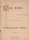 Spartito SUL MARE / BARCAROLA Per Pianoforte Di Francesco Trani - RAFFAELE IZZO - Scores & Partitions
