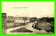 WATERBURY, CT - LOOKING UP GRAND STREET FROM R. R. STATION - ANIMATED WITH OLD CARS - THE COLLOTYPE CO - - Waterbury