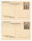 FRANCE 10 Entiers Années 1938/39 / Stationnary Post Cards (Autralian & American Memorial + Normandie + Exibition NY) - Standard Postcards & Stamped On Demand (before 1995)