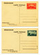 FRANCE 10 Entiers Années 1938/39 / Stationnary Post Cards (Autralian & American Memorial + Normandie + Exibition NY) - Standard Postcards & Stamped On Demand (before 1995)