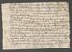 Cachets Generalité - Lot De 4 Documents De 1702 ; 1702 , 1713 , 1744 - Allier - Montluçon - Saint Victor - - Cachets Généralité