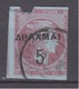 Greece 1900 - Hermes Head Surcharged Imperforate - Used Stamps