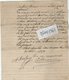 VP13.132 - Acte De 1910 - Entre Mr De SAINT TRIVIER ? Villiers Par OLIVET & CHEVRIER Vente De Bois Situé à VOUSSAC - Manuscrits