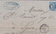 France: Timbre émission De Bordeaux Sur Lettre N°46- Losange Du 11mai 1871 - Pour Lyon - 1849-1876: Classic Period