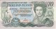 BILLETE DE FALKLAND ISLANDS DE 10 POUNDS DEL AÑO 1986 (BANKNOTE) - Islas Malvinas