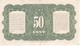 BILLETE DE NEDERLANDSCH INDIE DE 50 CENT DEL AÑO 1943  (BANKNOTE) - Nederlands-Indië