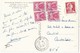 Marianne De Muller 1011C + Timbre Taxe 85 Sur Carte Postale Couleur De La Corse Vers Constantine - Oblitérés