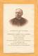 IMAGE PIEUSE HOLY CARD GENEALOGIE FAIRE PART AVIS DECES  ABBE AVENEL BOURG LA REINE 1873 1941 - Obituary Notices
