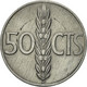 Monnaie, Espagne, Francisco Franco, Caudillo, 50 Centimos, 1968, TTB, Aluminium - 50 Centiem