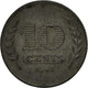 Monnaie, Pays-Bas, Wilhelmina I, 10 Cents, 1942, TB, Zinc, KM:173 - 10 Centavos