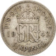Monnaie, Grande-Bretagne, George VI, 6 Pence, 1942, TTB+, Argent, KM:852 - H. 6 Pence