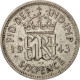 Monnaie, Grande-Bretagne, George VI, 6 Pence, 1943, TTB+, Argent, KM:852 - H. 6 Pence