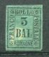 9149  ROMAGNE N°4 (*)  3b Vert   1859   B - Romagna