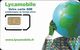 France - Lycamobile - Votre Carte SIM - GSM SIM2 Mini, Mint - Other & Unclassified